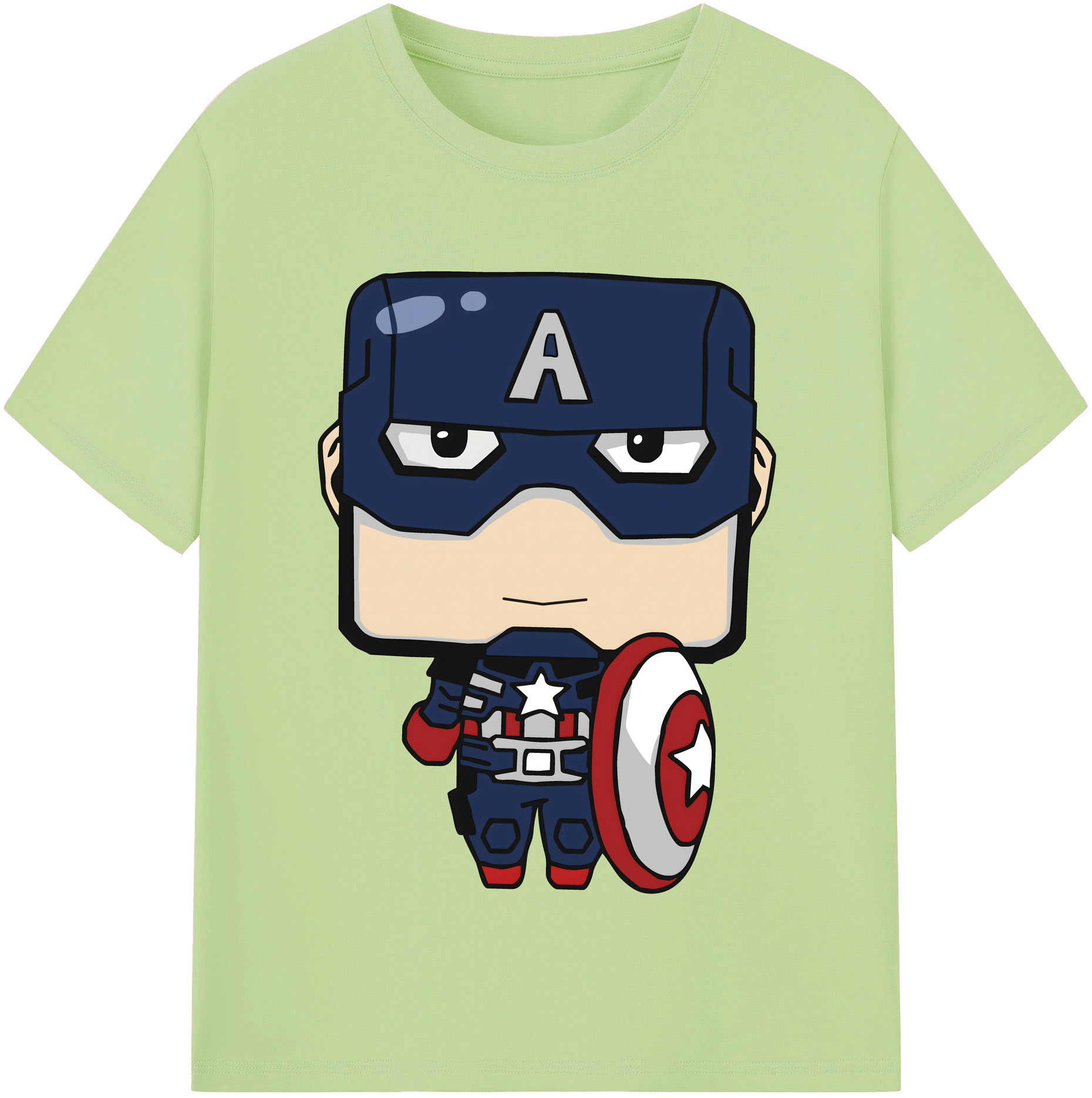 （画像用） アベンジャーズ The Avengers 綿100％半袖Tシャツ（フロントプリント）